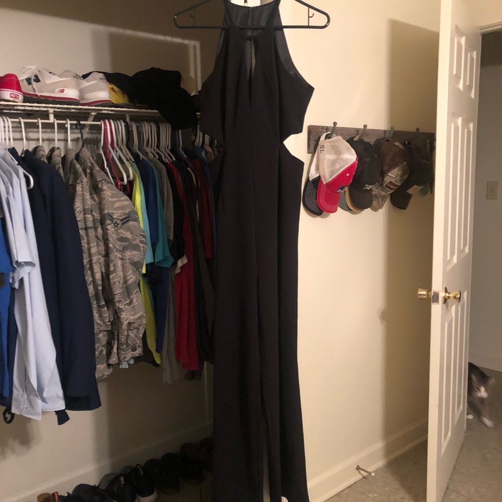 Black jumpsuit
